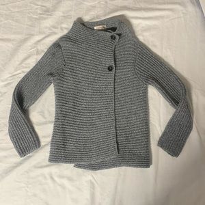 Merino Wool Ireland Made Sweater jacket.